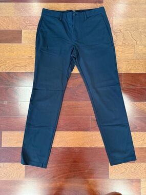 Theory Men's Black Slim Dress Pants